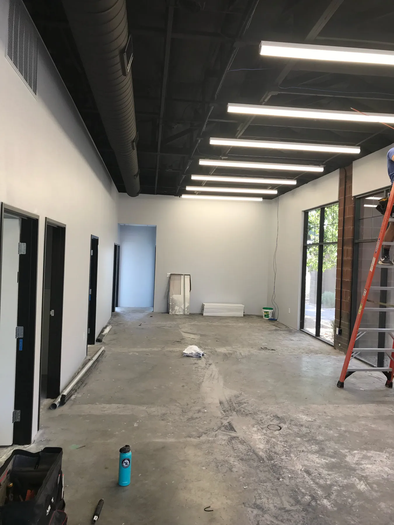 Proof Pest Control office buildout interior